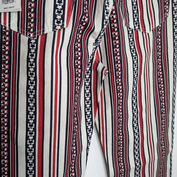 RE/DONE x Ford Star Stripe 70s High Rise Bootcut Denim Jeans NEW Size 30 - Picture 3 of 12